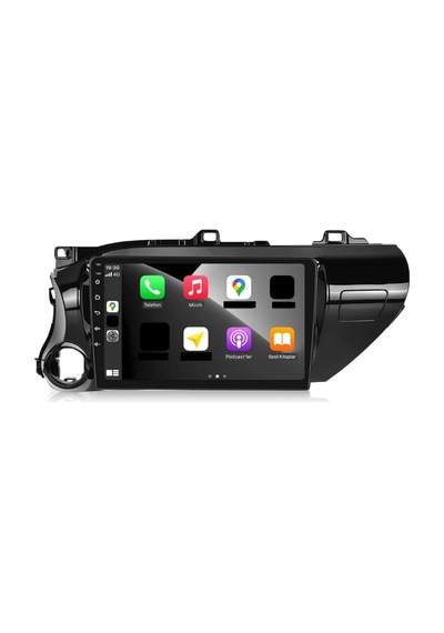 Toyota Hilux 2k Görüntü Kalitesi Android 15 Multimedya Sistemi 8+256 Myway 2015-2020 9"