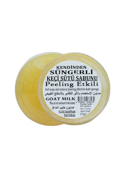 Süngerli Sabun Keçi Sütü