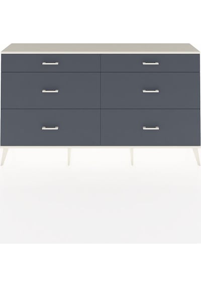 Arges Konsol 6 Çekmeceli 176x30x99 Antrasit-aytaşı/antrasit Antrasit-aytaşı/antrasit