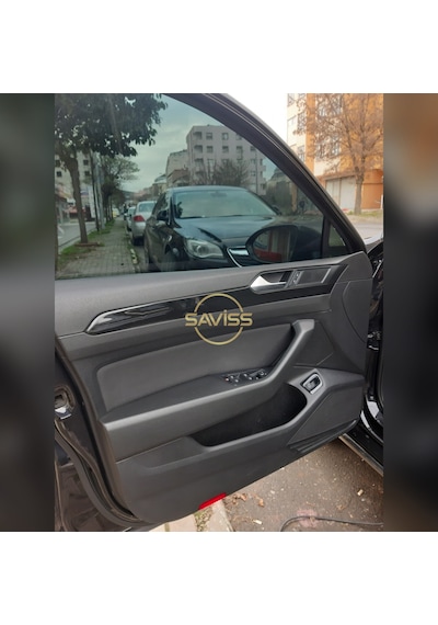 Passat B8 Parlak Siyah Full Set Trim Kaplama, Konsol Maun Kaplama  (Pianoblack)