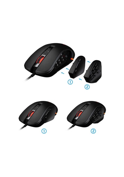 Sarepo GT-400 Rgb 5000 DPI Kablolu Optik Oyuncu Mouse