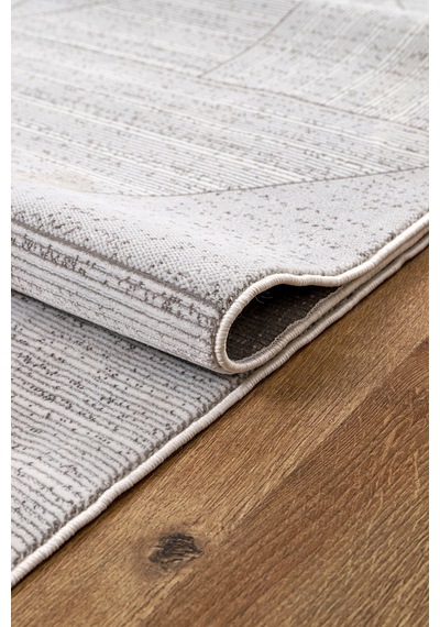 Bambu Saten Halı Kilim Salon Mutfak Koridor Yolluk Dokuma Makine Halısı Petra 4 Gri Antrasit Antrasit