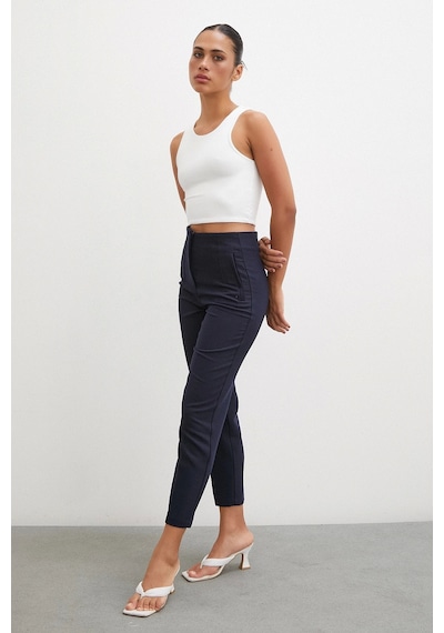 Never More Skinny Kumaş Pantolon Lacivert