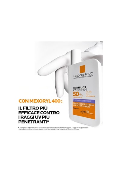 La Roche-posay Anthelios Uvmune Hevl+ Anti Dark Spots Fluid Spf 50+ Koyu Leke Karşıtı Yüz Güneş Koruyucu 50 Ml