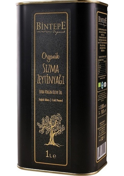 Bintepe Organik Sızma Zeytinyağı Teneke 1 L