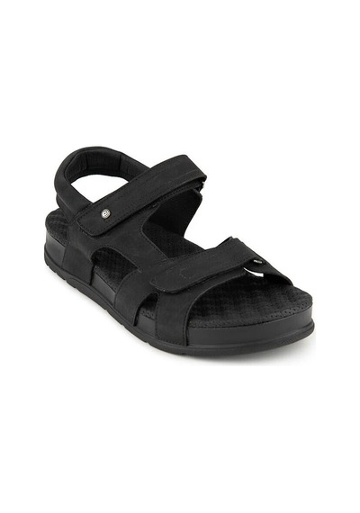 Muya Siyah Cırtlı Erkek Sandalet 35401 Sagrado M