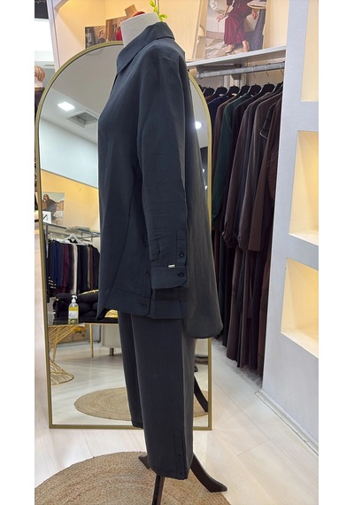 Invee İnvee Verda Pantolonl Takim 7272 Siyah