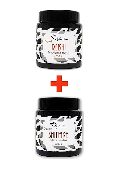 Ayhan Ercan Organik Reishi Ganoderma 50 G + Organik Shiitake 80 G