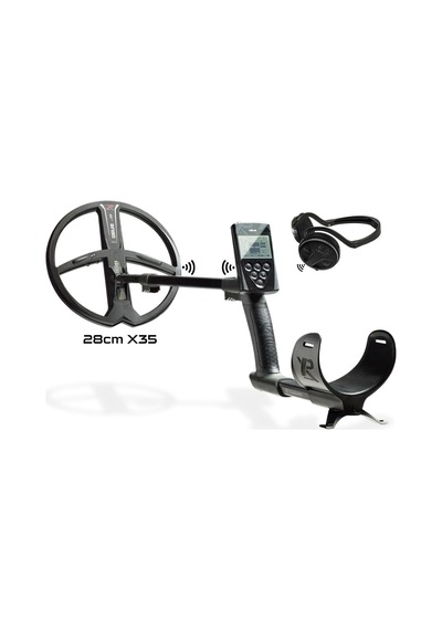 Xp Deus Dedektör Ana Ünite, Wsa Kablosuz Kulaklık Ve 28cm X35 Başlık İle