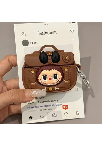 Airpods 3. Nesil İle Uyumlu Vinyl Earpods Silikon Kılıf Ses Aksesuarı Kapak Modeli Stil Parça