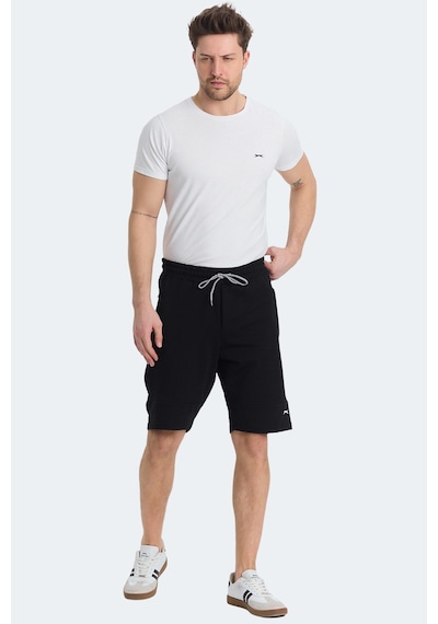 Slazenger Nora 2 Li Set Erkek Şort Siyah - Gri