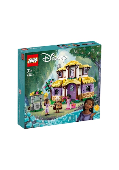 LEGO® ǀ Disney Asha’nın Evi 43231 - 7 Yaş & Üzeri Çocuklar için İnşa Edilebilen Yaratıcı Oyuncak Yapım Seti (509 Parça)