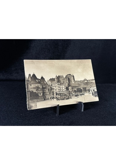 Fransa Kartpostal Dieppe Les Les Tourelles Et Le Vieux Chateau La Douce France Postcard 1900 Yıllar Taşbaskı