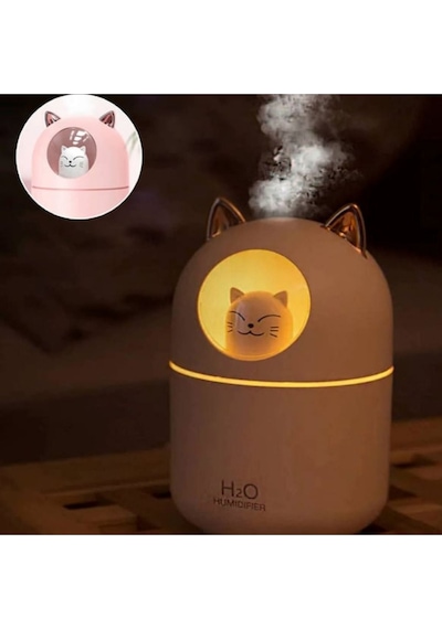 Sweet Cat Sevimli Kedi Gec Lambalı H2o Oda Kokusu Nemlendirici