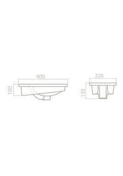 Turkuaz Mini Küçük Banyo, Tuvalet, Karavan Lavabo 24 42 Cm Banyo Dolabı Dahil Beyaz