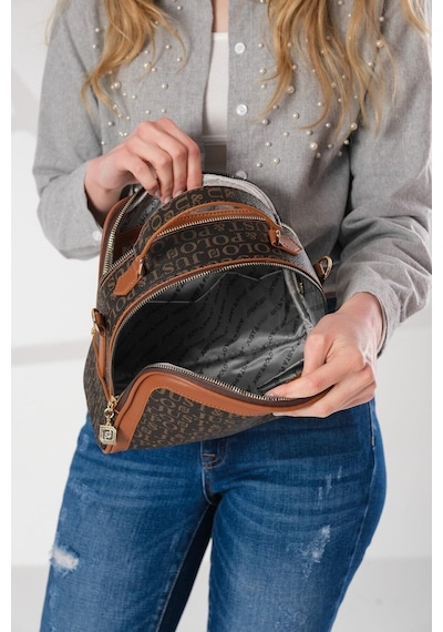 Just Polo Ayarlanabilir Askılı Kadın El Ve Omuz Çantası 2057mh Kahve Taba Çanta 51961560