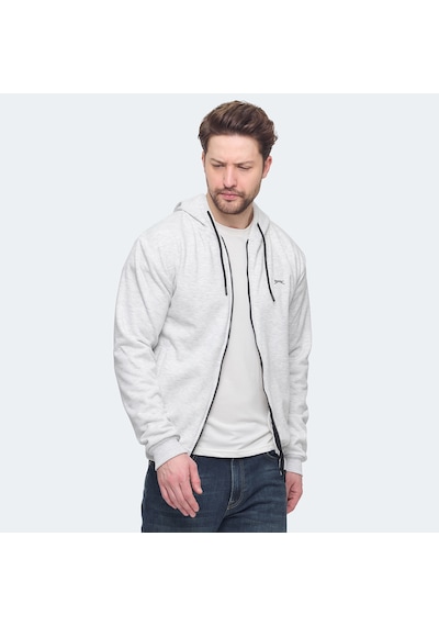 Slazenger KOZZAX IN Erkek Sweatshirt Koyu Gri