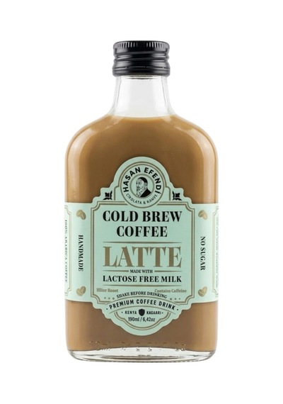 Hasan Efendi Cold Brew Latte Coffee 190 Ml 12'li Hazır
