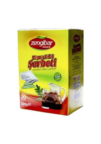 Zengibar Meyan Kökü Şerbeti Süzen Poşet 12 x 320 G
