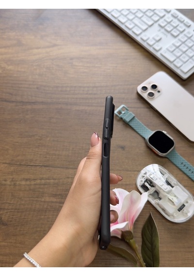 Redmi Note 10 Pro Uyumlu Süper İnce Mat Ultra Thin Silikon Kılıf Siyah