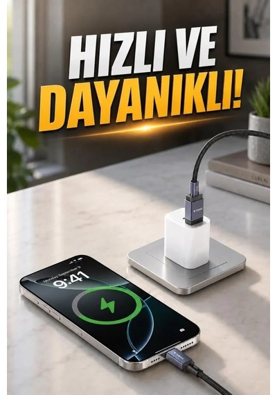 Taşıt Aparatı Teknik Parça Masaüstü Araç Şarj Kablosu Usb To Type-c Data Kablo U18 Siyah