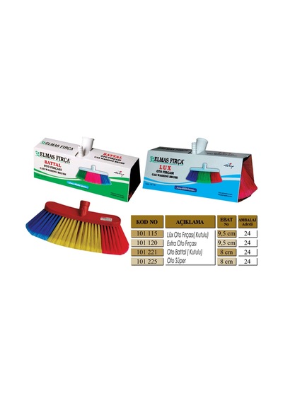 Elmas 8 Cm Battal Oto Fırçası