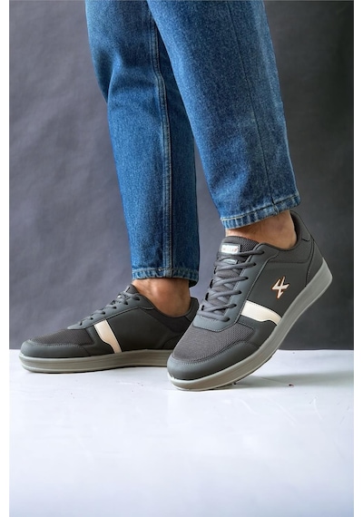 Erkek Günlük Sneaker Rahat Spor Ayakkabı Füme-Fume Füme