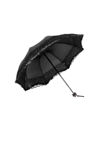 Bosile Hobbs London Yarasa Model 8 Tel Şemsiye Siyah