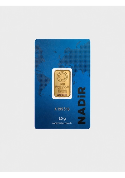 10 Gram 24 Ayar 995 Külçe Altın Sertifikalı