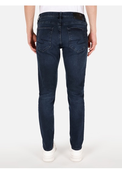 Colin's Colins 041 Danny Dar Kesim Düşük Bel Dar Paça Koyu Mavi Erkek Pantolon Cl1070531 Denim