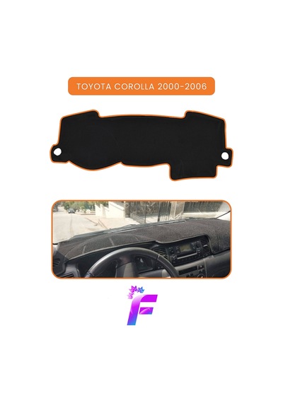 Toyota Corolla 2000-2006 Torpido Örtüsü Güneşten, Isıdan, Çatlamadan Korur Oto Aksesuar B28