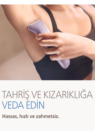 Philips 9000 Serisi Bre728/05 Kablosuz Islak Kuru Epilatör