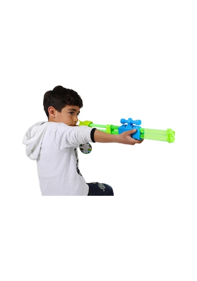 Yaz Eğlencesi 2 Başlı Su Pompası Su Tabancası Havuz Sahil Deniz Plaj Oyuncağı Su Savaşı Oyunu 90 Cm.