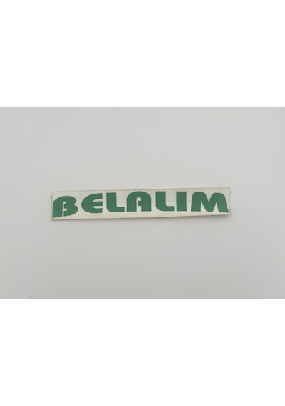 Üçel Belalım Yapışkanlı Araç Sticker Yazı-araç Arkası Yazı-oto Cam Etiket Sticker Yazı Barkod10002175