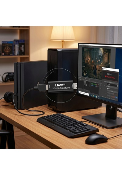 Hdmı Video Capture Kartı Usb 2.0 1080p Görüntü Yakalama