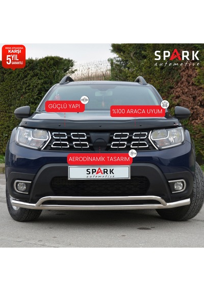 Dacia Duster 2018-2024 Yıl Aralığı Uyumlu Kaput Rüzgarlığı 4mm