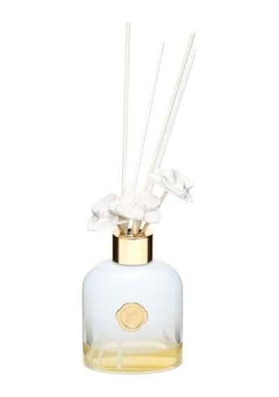 130 Ml Beyaz Cam Şişe Seramik Çiçek Taşlı Bambu Çubuklu White Jasmine Oda Kokusu Abundance Prosperity 130 Ml Beyaz Cam Şişe Seramik Çiçek Taşlı Bambu Çubuklu White Jasmine Oda Kokusu Abundance Prosperity