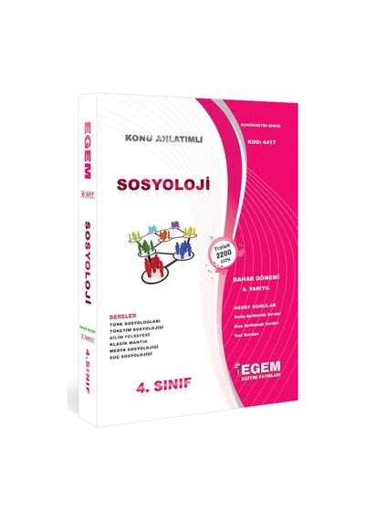 Aöf 4. Sınıf Sosyoloji Bahar Konu Ve Çıkmış Sorular Seti
