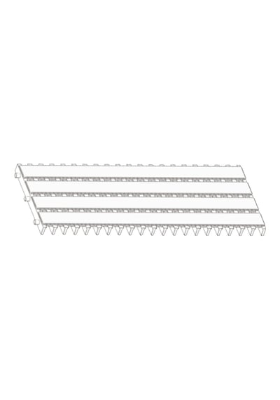25 CM Blok Serisi Havuz Kenar Izgarası 10 Mt