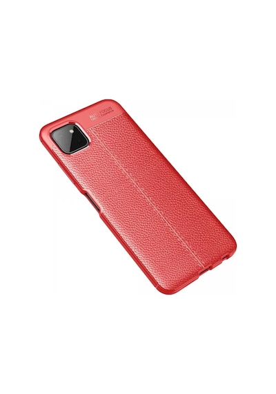 Newface Samsung Galaxy Uyumlu A22 Kılıf Auto Focus Kapak - Kırmızı
