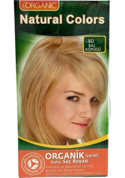 Organıc Natural Colors Saç Boyası 8D Bal Köpüğü (323029544)