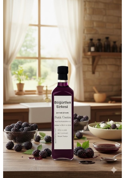 Aktar Diyarı Böğürtlen Sirkesi 500 ML