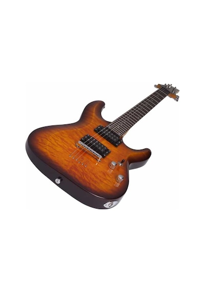 Schecter C-6 Plus Elektro Gitar (Vintage Sunburst)