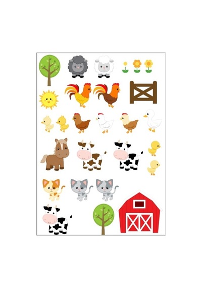 Çiftlik Sticker Set