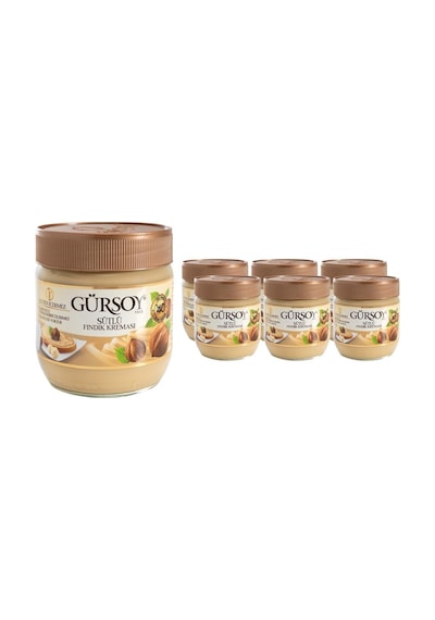Gürsoy Sütlü Fındık Kreması 400g X 6 Adet