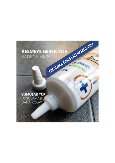 Hazır Derz Dolgu Tüpü Krem 250 Gr Hızlı Kuruyan Derz Tamir Ve Yenileme Tüpü