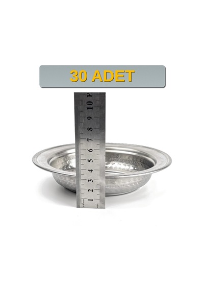 Binbir Trend 15 Cm Yanaklı Krom Çelik Cacık Ve Çorba Kasesi 270 Ml Lokanta, Restoran Ve Ev Tipi Kase -kase1511 30 Adet