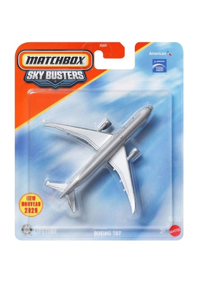 Matchbox Sky Busters - Boeing 787 - American - Jjw14