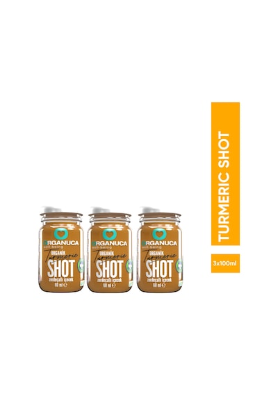 Avantajlı 16 Paket 3'lü Organik Zerdeçallı İçecek Turmeric Shot 60 Ml-48 Adet