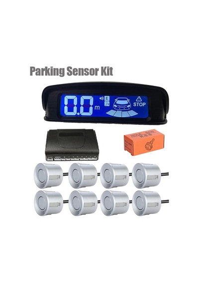 Park Sensörü Ön Arka 8 li ( ) Siyah-